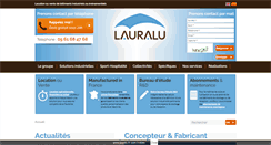 Desktop Screenshot of lauralu.fr