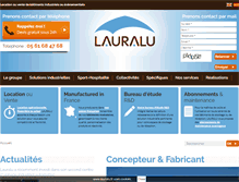 Tablet Screenshot of lauralu.fr